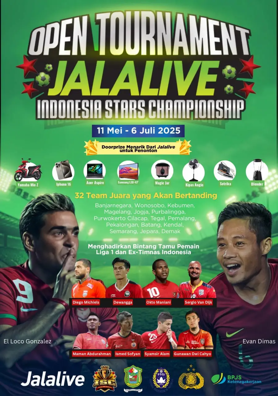 Jadwal ISC Jalalive 2025 - Adu Kuat Klub-klub Elit Tanah Air